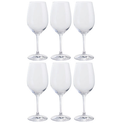 Dartington Crystal All Purpose White Wine Glass, Set of 6 Dartington Crystal All Purpose White Wine Glass, Set of 6
